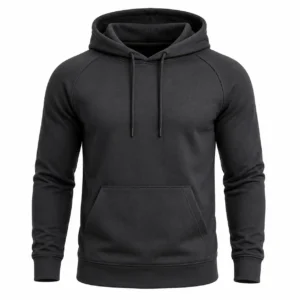 Mens thermal pullover workout hoodie for cold weather training