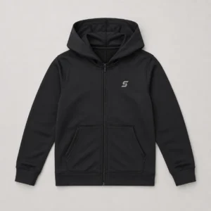 Kid's Hoodies Kids zip up sports hoodie for school physical education and sports