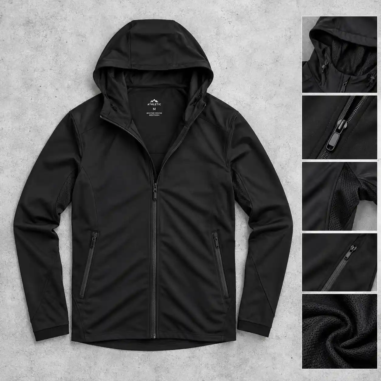 moisture wicking zip up hoodie for men moisture wicking zip up hoodie for men